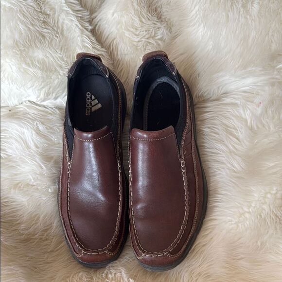 Adidas Men's Brown Slip-On Shoes - Picture 1 of 2